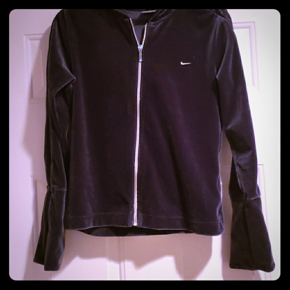 NIKE* VELOUR* ZIPPER* HOODIE*